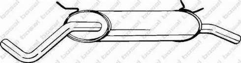 Bosal 279-749 - Zadnji Ispušni lonac www.molydon.hr