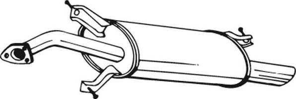 Bosal 235-215 - Zadnji Ispušni lonac www.molydon.hr