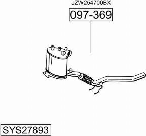 Bosal SYS27893 - Ispušni sistem www.molydon.hr