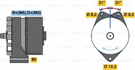 BOSCH 9 120 080 128 - Alternator www.molydon.hr