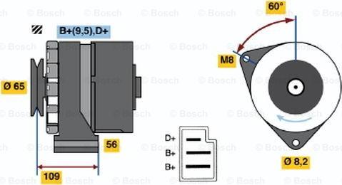 BOSCH 9 120 080 176 - Alternator www.molydon.hr