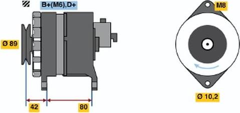 BOSCH 9120144601 - Alternator www.molydon.hr