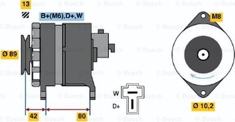 BOSCH 9 120 144 620 - Alternator www.molydon.hr