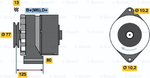 BOSCH 9 120 144 101 - Alternator www.molydon.hr