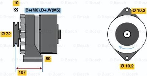 BOSCH 9 120 144 116 - Alternator www.molydon.hr