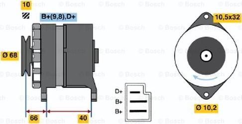 BOSCH 9 120 144 288 - Alternator www.molydon.hr