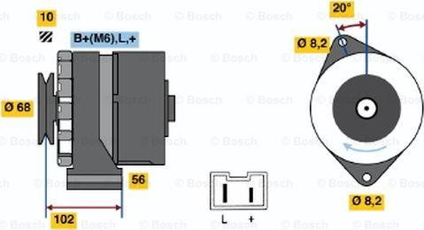 BOSCH 9 120 144 278 - Alternator www.molydon.hr