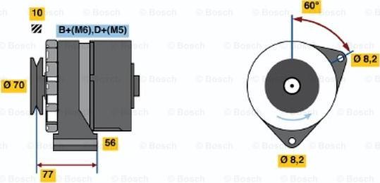 BOSCH 9 120 143 223 - Alternator www.molydon.hr