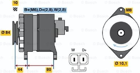 BOSCH 9 120 334 641 - Alternator www.molydon.hr