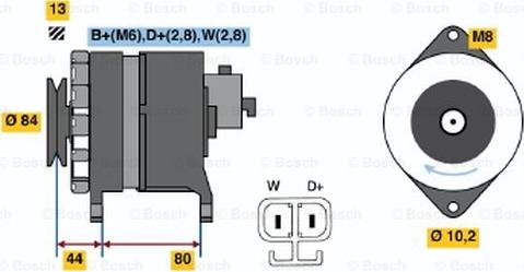 BOSCH 9 120 334 638 - Alternator www.molydon.hr