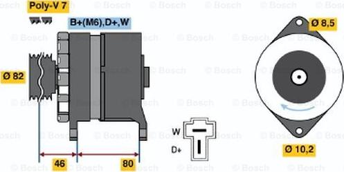 BOSCH 9 120 334 139 - Alternator www.molydon.hr