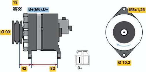 BOSCH 9 120 335 002 - Alternator www.molydon.hr