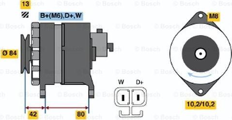 BOSCH 6 033 GB4 021 - Alternator www.molydon.hr