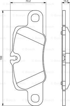 BOSCH 0 986 494 431 - Komplet Pločica, disk-kočnica www.molydon.hr