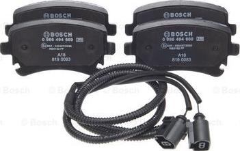 BOSCH 0 986 494 669 - Komplet Pločica, disk-kočnica www.molydon.hr