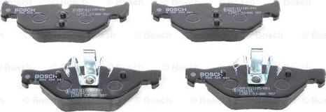 BOSCH 0 986 494 061 - Komplet Pločica, disk-kočnica www.molydon.hr