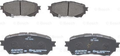 BOSCH 0 986 494 793 - Komplet Pločica, disk-kočnica www.molydon.hr