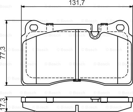 BOSCH 0 986 495 446 - Komplet Pločica, disk-kočnica www.molydon.hr