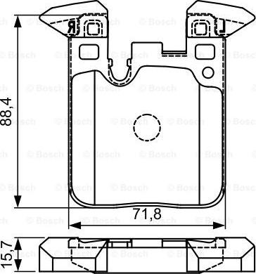 BOSCH 0 986 495 335 - Komplet Pločica, disk-kočnica www.molydon.hr