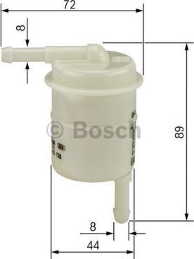 BOSCH 0 986 450 009 - Filter za gorivo www.molydon.hr