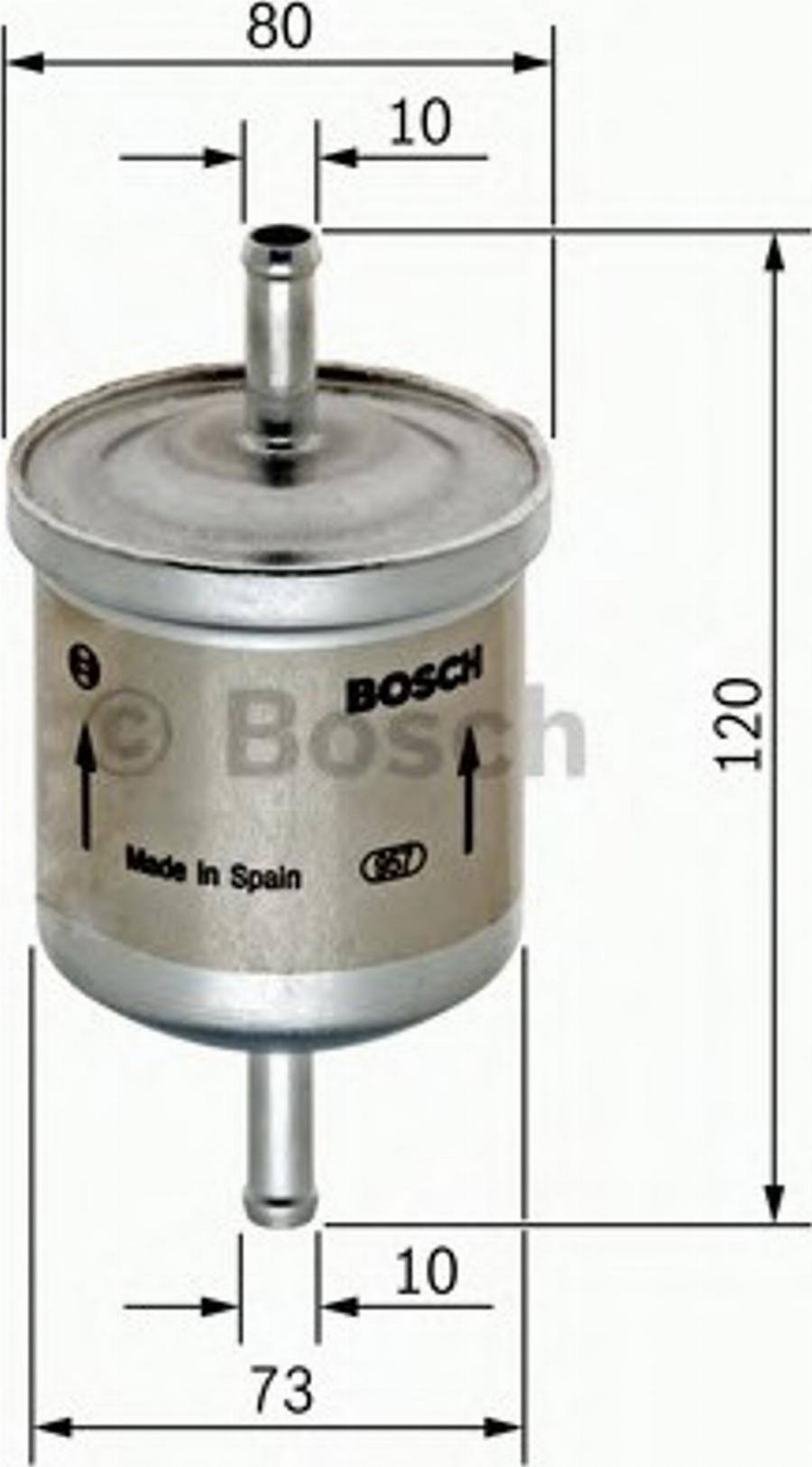 BOSCH 0 986 450 150 - Filter za gorivo www.molydon.hr