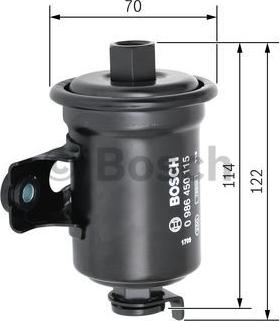 BOSCH 0 986 450 115 - Filter za gorivo www.molydon.hr