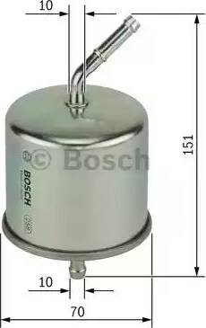 BOSCH 0 986 450 222 - Filter za gorivo www.molydon.hr