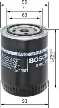 BOSCH 0 986 452 400 - Filter za ulje www.molydon.hr