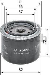 BOSCH 0 986 452 035 - Filter za ulje www.molydon.hr