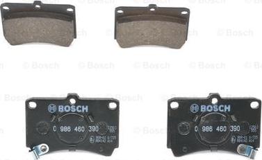 BOSCH 0 986 460 390 - Komplet Pločica, disk-kočnica www.molydon.hr