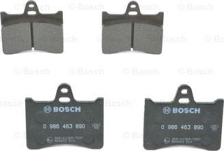 BOSCH 0 986 463 890 - Komplet Pločica, disk-kočnica www.molydon.hr