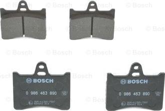 BOSCH 0 986 463 890 - Komplet Pločica, disk-kočnica www.molydon.hr