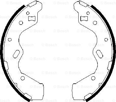 BOSCH 0 986 487 653 - Komplet kočnica, bubanj kočnice www.molydon.hr