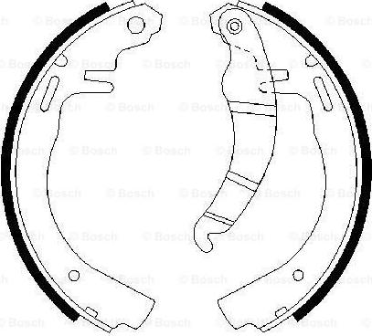 BOSCH 0 986 487 069 - Komplet kočnica, bubanj kočnice www.molydon.hr