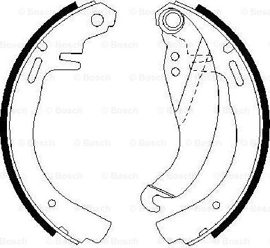 BOSCH 0 986 487 068 - Komplet kočnica, bubanj kočnice www.molydon.hr