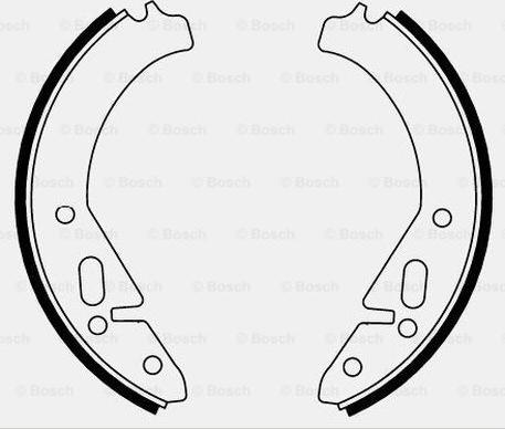 BOSCH 0 986 487 220 - Komplet kočnica, bubanj kočnice www.molydon.hr