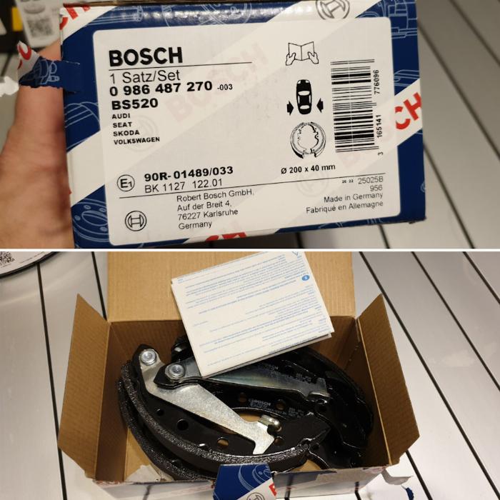 BOSCH 0 986 487 733 - Komplet kočnica, bubanj kočnice www.molydon.hr