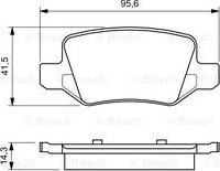 BOSCH 0 986 424 522 - Komplet Pločica, disk-kočnica www.molydon.hr