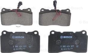 BOSCH 0 986 424 577 - Komplet Pločica, disk-kočnica www.molydon.hr