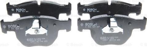 BOSCH 0 986 424 687 - Komplet Pločica, disk-kočnica www.molydon.hr