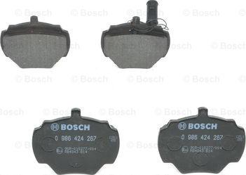 BOSCH 0 986 424 267 - Komplet Pločica, disk-kočnica www.molydon.hr