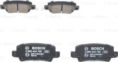 BOSCH 0 986 424 790 - Komplet Pločica, disk-kočnica www.molydon.hr