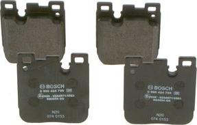 BOSCH 0 986 424 755 - Komplet Pločica, disk-kočnica www.molydon.hr