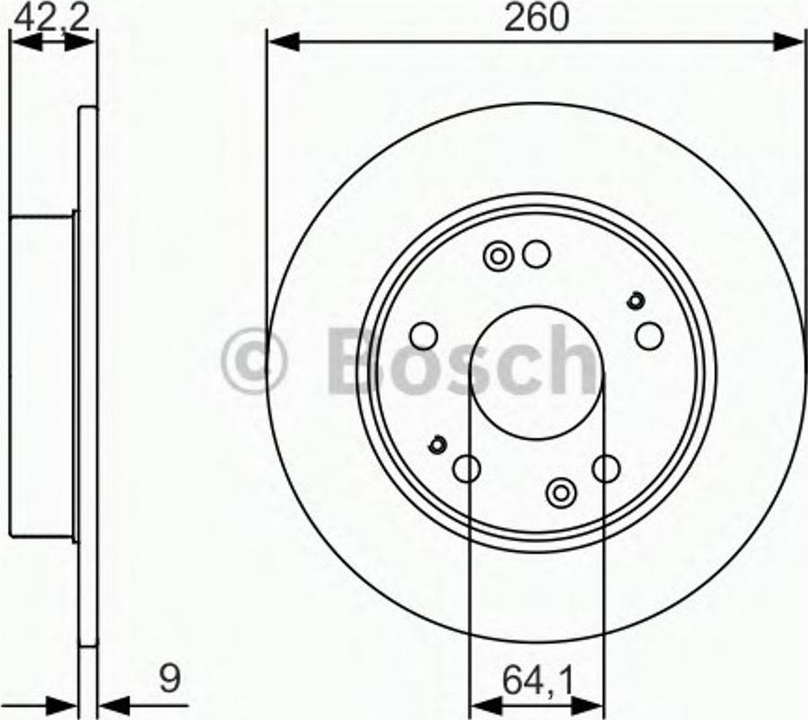 BOSCH 0 986 479 990 - Kočioni disk www.molydon.hr