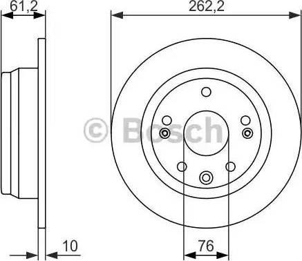 BOSCH 0 986 479 993 - Kočioni disk www.molydon.hr