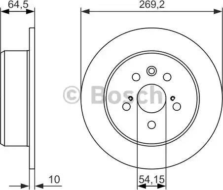 BOSCH 0 986 479 992 - Kočioni disk www.molydon.hr