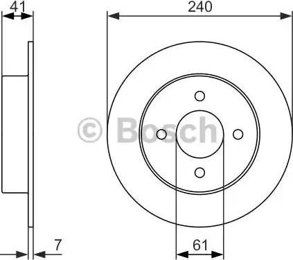 BOSCH 0 986 479 944 - Kočioni disk www.molydon.hr