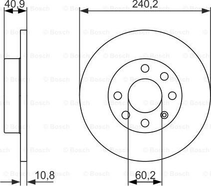 BOSCH 0 986 479 959 - Kočioni disk www.molydon.hr