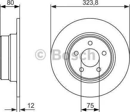 BOSCH 0 986 479 954 - Kočioni disk www.molydon.hr