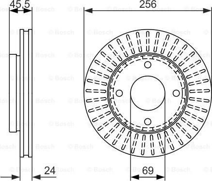 BOSCH 0 986 479 958 - Kočioni disk www.molydon.hr